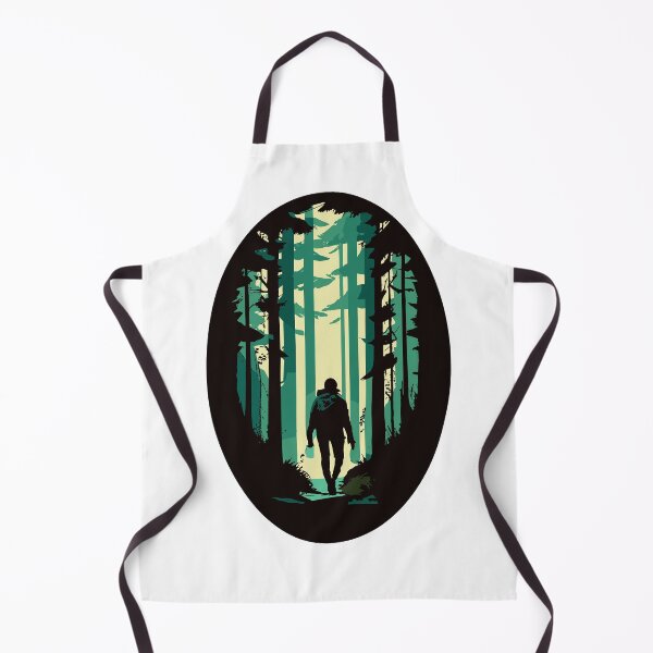 Item preview, A wanderer in a dark forest, a walker, a botanist, a forester, a hunter designed and sold by desinganddecor.