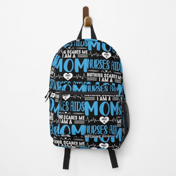 Item preview, I Am A Mom and A Nurses Aids Nothing Scares Me Mother's Day designed and sold by defabiosofxs.