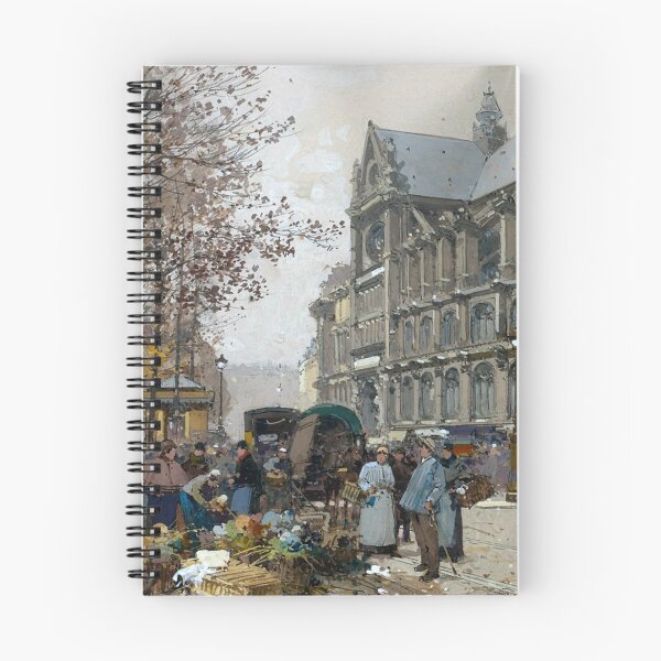 Item preview, Eglise Saint Eustache, Paris (20th century) - Eugène Galien Laloue designed and sold by SALON DES ARTS.