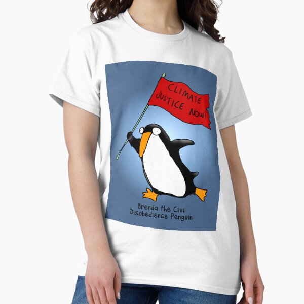 Artikel-Vorschau von Pinguin-Revolution – Brenda, der Pinguin des zivilen Ungehorsams, designt und verkauft von firstdog.
