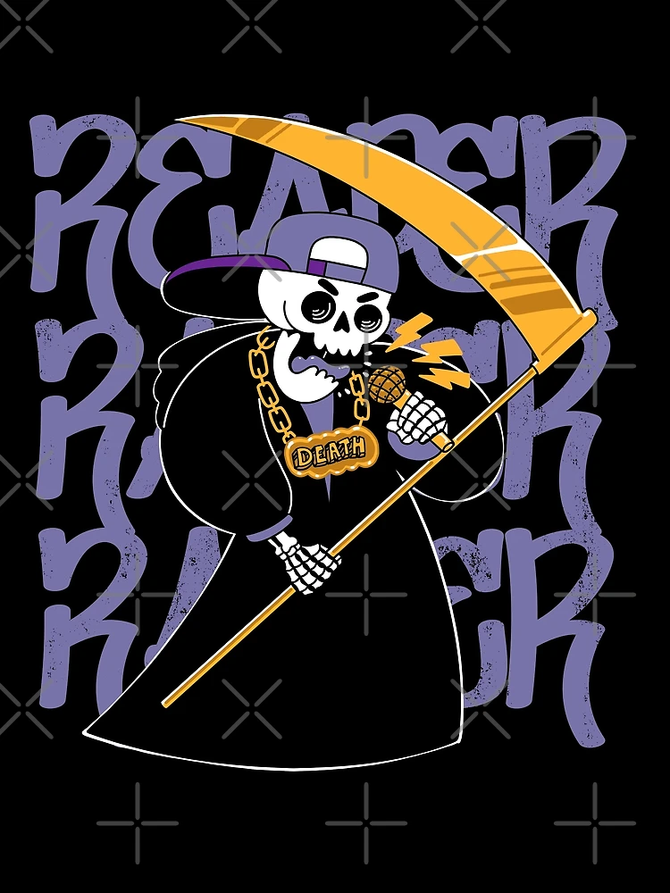 Thumbnail 3 von 3, Tuch, Reaper-Rapper designt und verkauft von ppmid.