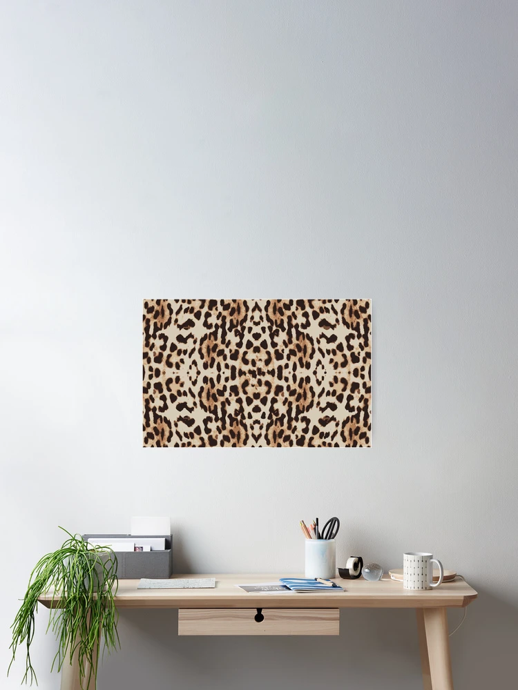 Thumbnail 2 of 3, Poster, leopard pattern designed and sold by SatuStudio.