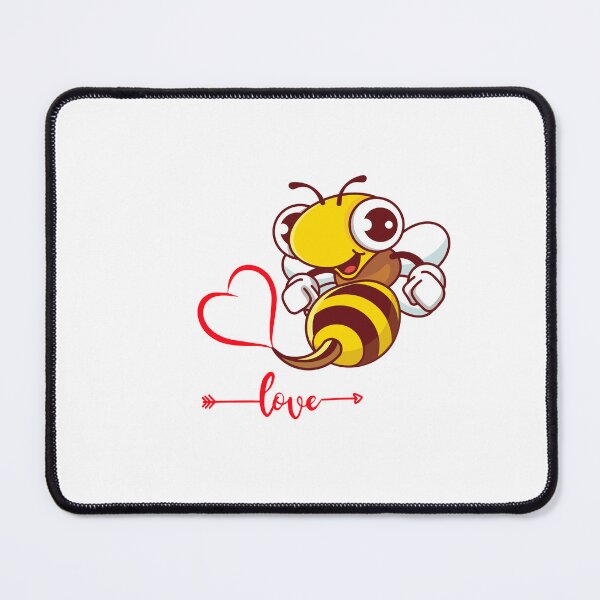 Item preview, Copy of kawaii bee lover sticker  designed and sold by Cosmicworld07.