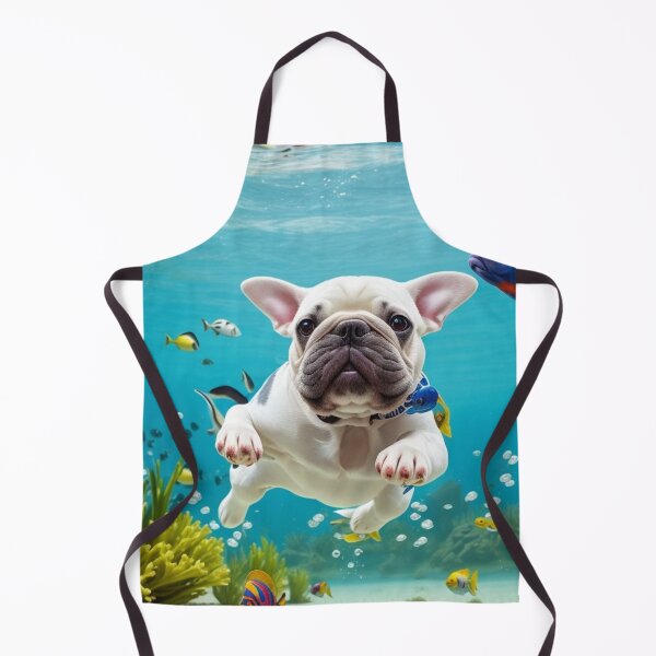 Item preview, Frenchie Underwater Swim designed and sold by cipoprimo.
