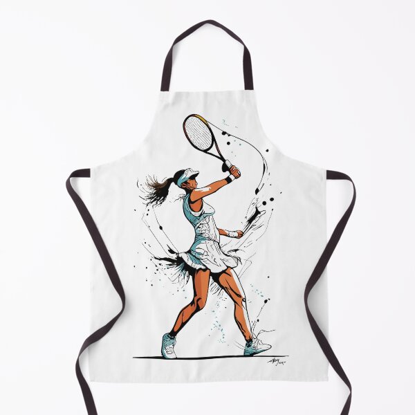 Item preview, Female Tennis Player designed and sold by Sketch-Shack.
