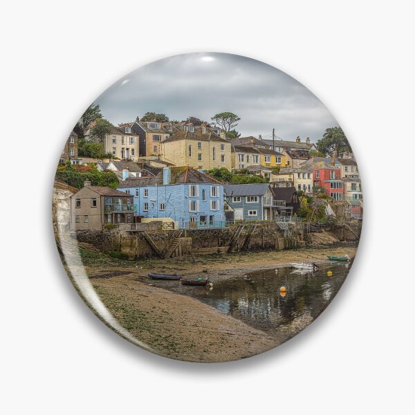 Item preview, Polruan Harbour beach view designed and sold by Barrie Tumbridge.
