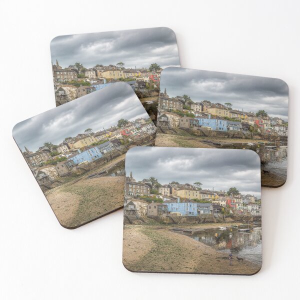 Item preview, Polruan Harbour beach view designed and sold by Barrie Tumbridge.