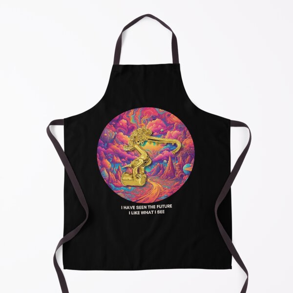 Item preview, Ancestral Psychedelic Journey - "I have seen the future" - Strange Art - Golden Bird designed and sold by Carola-art.
