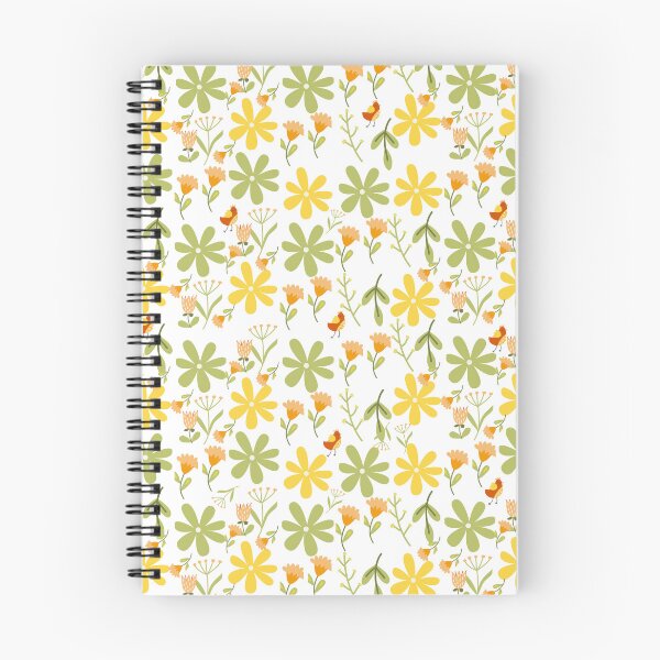 Item preview, Yellow and orange flowers designed and sold by FunPrintCraft.