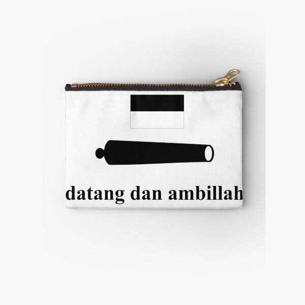 Item preview, Indonesian B&W National CATI Flag (bendera nasional indonesia 'datang dan ambil') designed and sold by JonathanR1994.