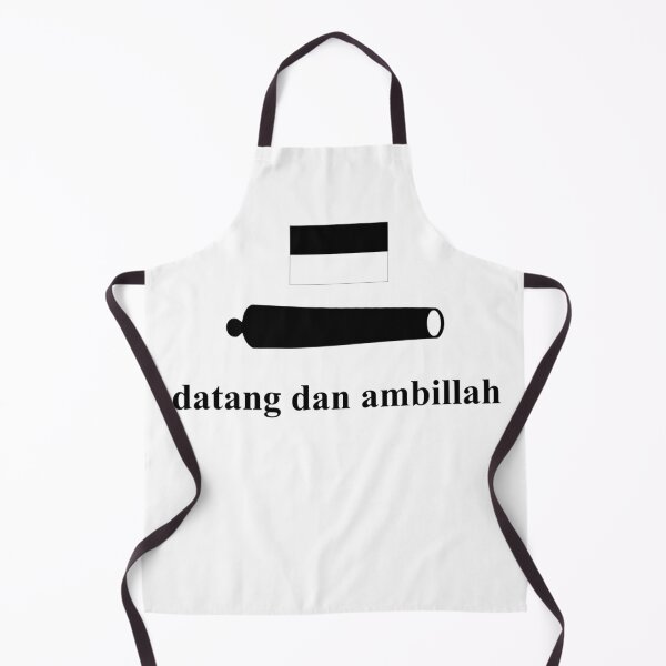 Item preview, Indonesian B&W National CATI Flag (bendera nasional indonesia 'datang dan ambil') designed and sold by JonathanR1994.