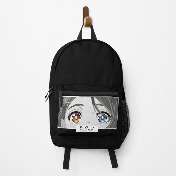 Item preview, Sad Anime Eyes Japanese Typography Manga Art Style designed and sold by Otakurypto.