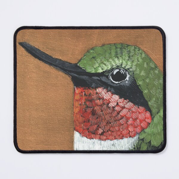 Item preview, Ruby Throated Hummingbird designed and sold by Aubern-Art.