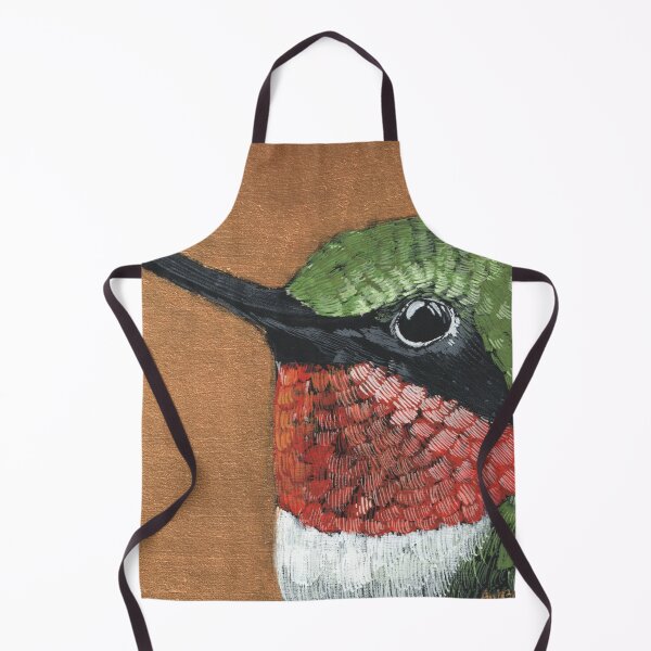 Item preview, Ruby Throated Hummingbird designed and sold by Aubern-Art.
