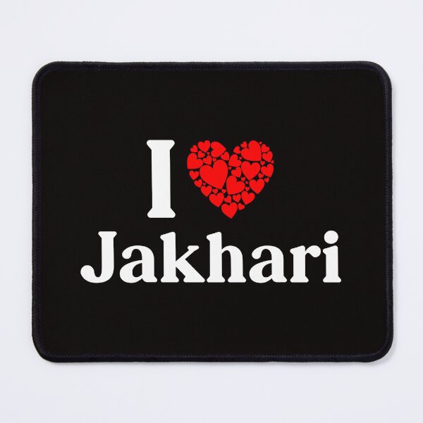 Item preview, Jakhari Heart - I Love Jakhari designed and sold by MiraclePitts.