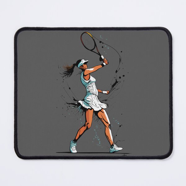Item preview, Female Tennis Player designed and sold by Sketch-Shack.