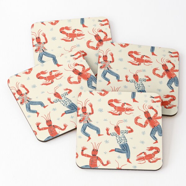 Item preview, Funky Dancing Lobsters designed and sold by Dreadtread.