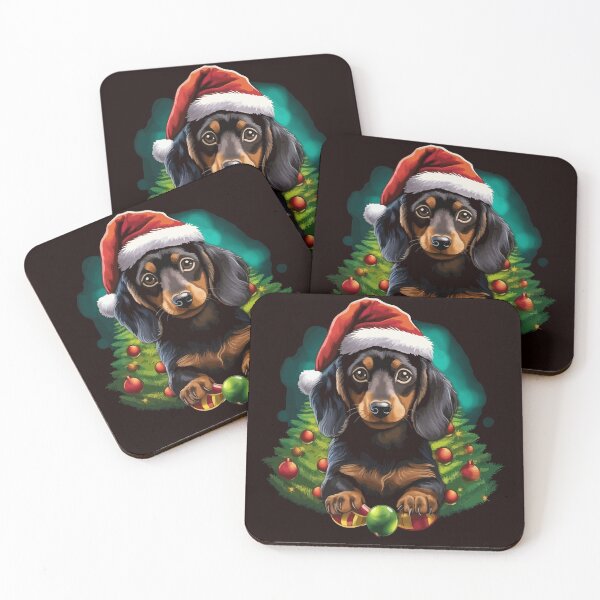 Item preview, Christmas Dachshund designed and sold by creativellashop.