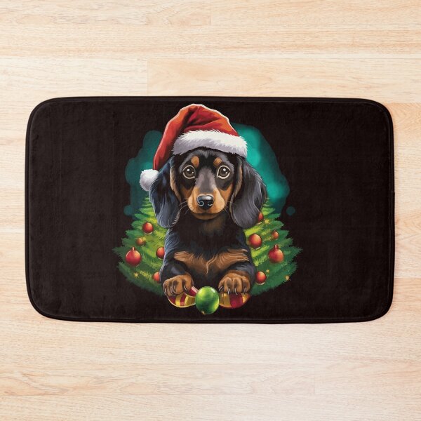 Item preview, Christmas Dachshund designed and sold by creativellashop.