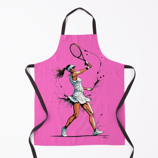 Item preview, Female Tennis Player designed and sold by Sketch-Shack.