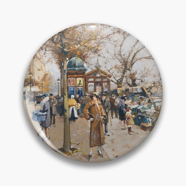 Item preview, Place du Châtelet (20th century) - Eugène Galien Laloue designed and sold by SALON DES ARTS.