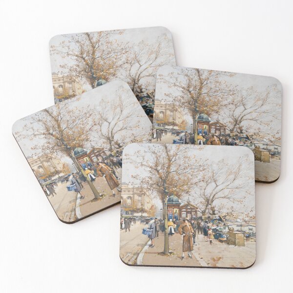 Item preview, Place du Châtelet (20th century) - Eugène Galien Laloue designed and sold by SALON DES ARTS.