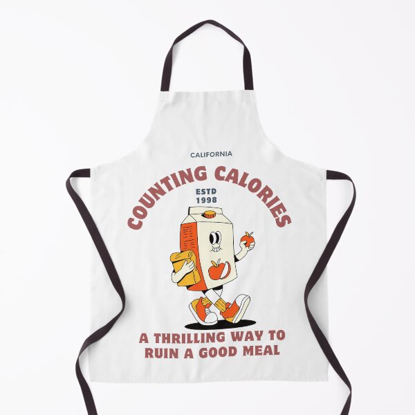 Item preview, Counting calories a thrilling way to ruin a good meal ll Retro Mascot ll Stereo designed and sold by Caluva ..