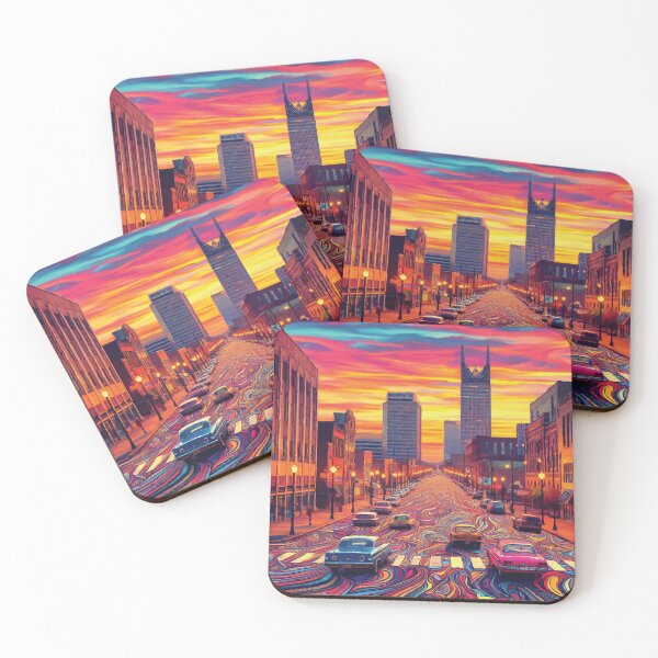 Item preview, Memphis at Sunset designed and sold by badguyduh.