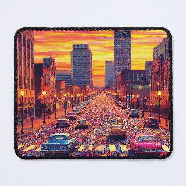 Item preview, Memphis at Sunset designed and sold by badguyduh.