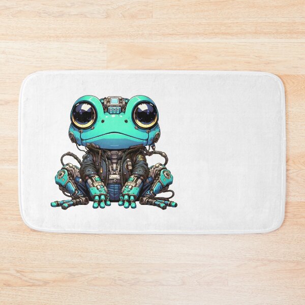 Item preview, Cute Cyberpunk Robot Frog! designed and sold by kukamatsu.