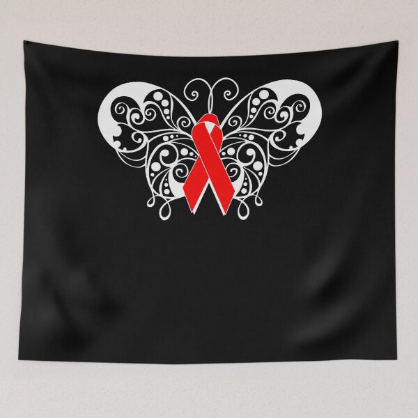 Item preview, HIV and AIDS Awareness  Red Ribbon Butterfly designed and sold by EagmianPheolea.