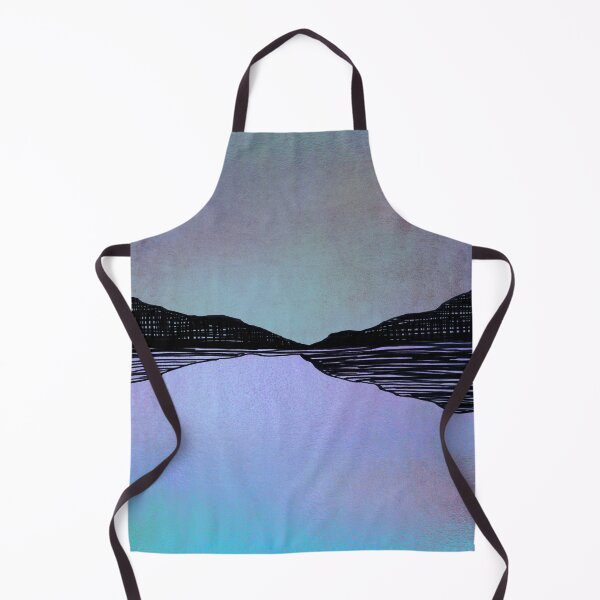 Item preview, Sunset Embers 4 - Lavender, purple, turquoise, minimalist landscape designed and sold by EbiEmporium.