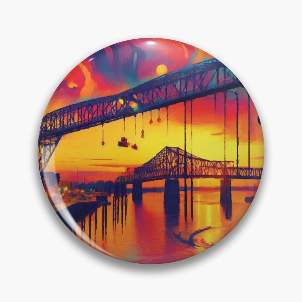 Item preview, Memphis at Sunset designed and sold by badguyduh.
