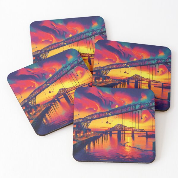 Item preview, Memphis at Sunset designed and sold by badguyduh.