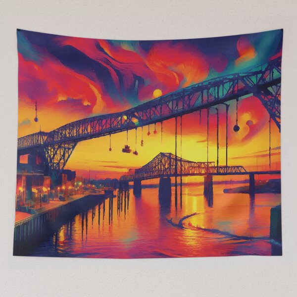 Item preview, Memphis at Sunset designed and sold by badguyduh.