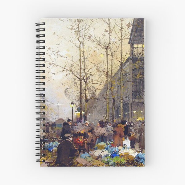 Item preview, Les Halles, Paris (20th century) - Eugène Galien Laloue designed and sold by SALON DES ARTS.