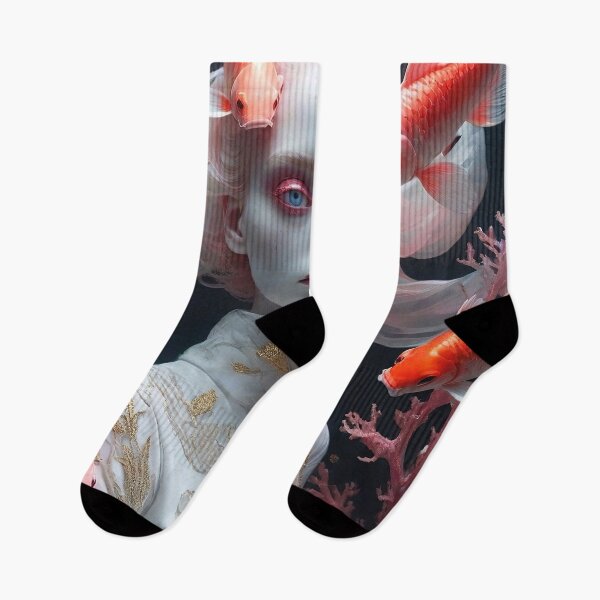 Item preview, Nymph's Harmony: A Ballet with Koi Companions designed and sold by RK - Shop.