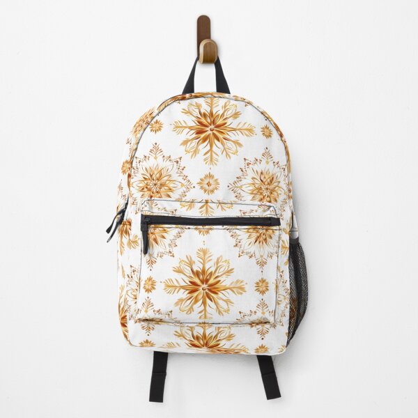 Item preview, Christmas gold flower seamless pattern designed and sold by ImPlyDesign.