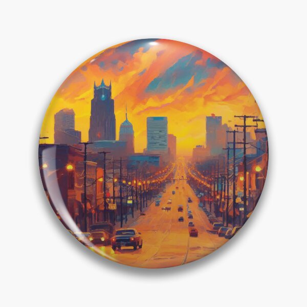 Item preview, Memphis at Sunset designed and sold by badguyduh.
