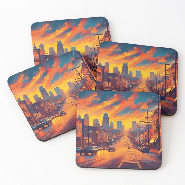 Item preview, Memphis at Sunset designed and sold by badguyduh.