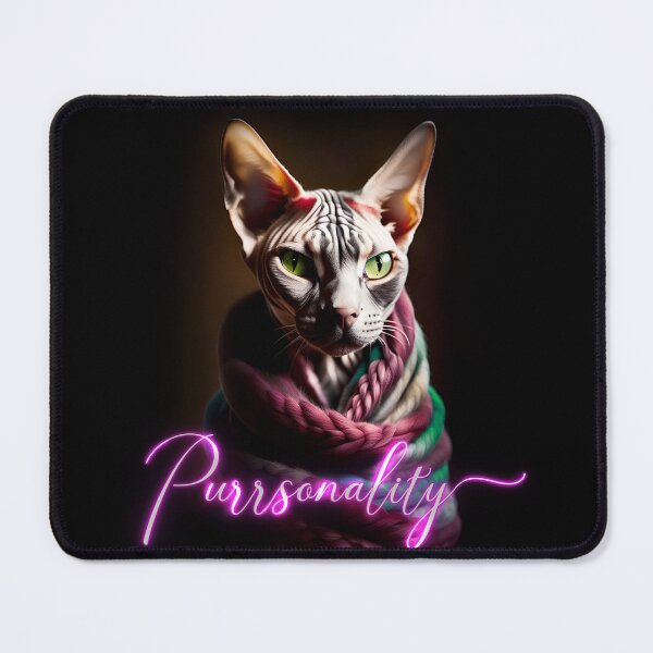 Item preview, Sphynx full of purrsonality designed and sold by Art & Coffee.