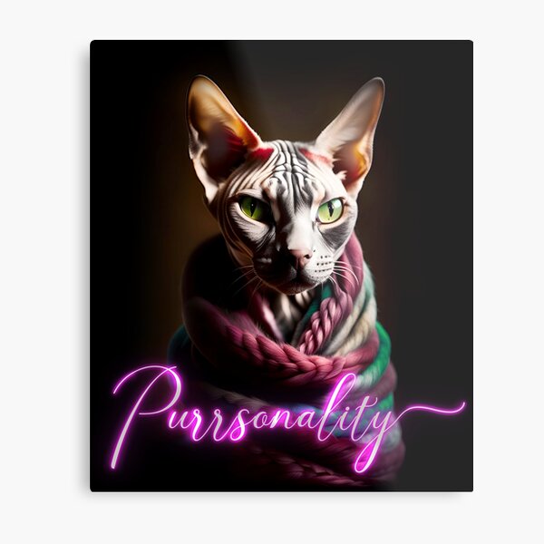 Item preview, Sphynx full of purrsonality designed and sold by Art & Coffee.