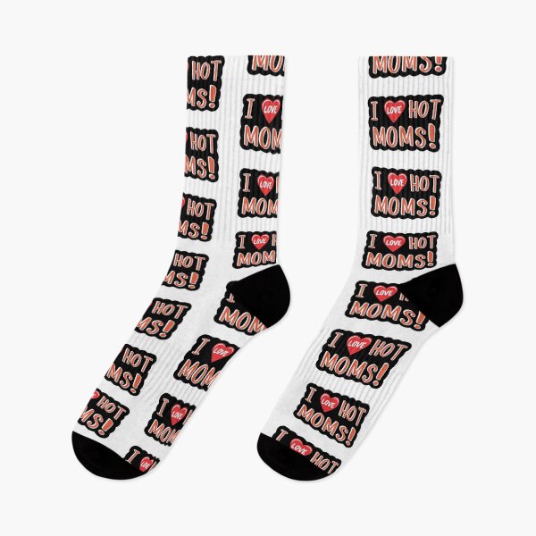 Item preview, i love hot moms ! designed and sold by NebulaWhimsy.