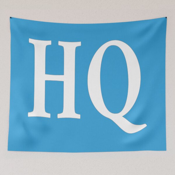 Item preview, HQ Initials Monogram Elegant White Letters designed and sold by Jeallan Designs.