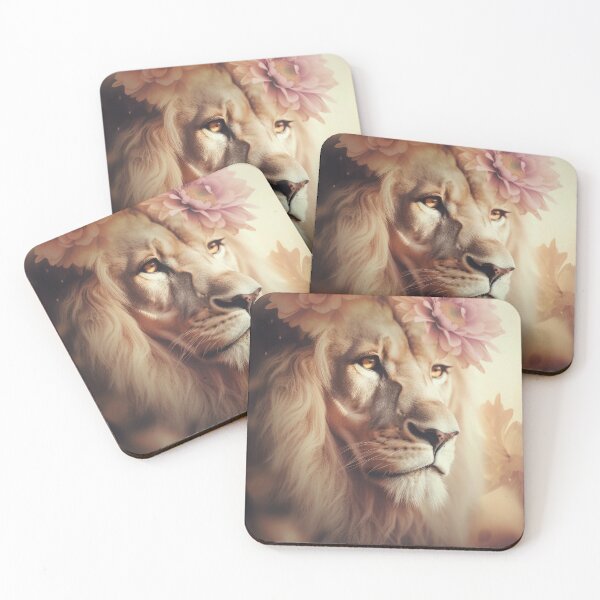 Item preview, Flowers and a Lion designed and sold by PICbyFemke.