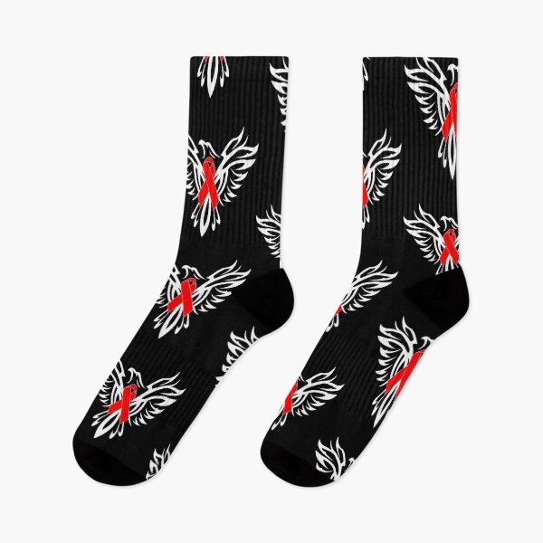 Item preview, HIV and AIDS Awareness  Red Ribbon Phoenix B1 designed and sold by EagmianPheolea.