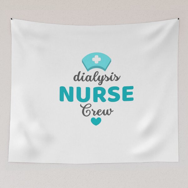 Item preview, Healthcare professional's life - Dialysis Nurse Crew Cute Design designed and sold by TheVirtualSpace.