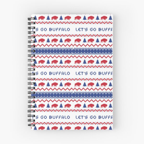Item preview, Let's Go Buffalo Nordic Style Christmas Sweater Pattern designed and sold by billsmania.