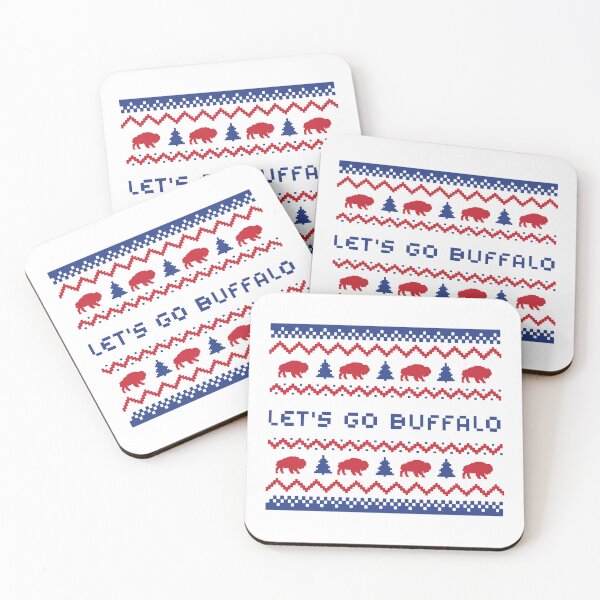 Item preview, Let's Go Buffalo Nordic Style Christmas Sweater Pattern designed and sold by billsmania.