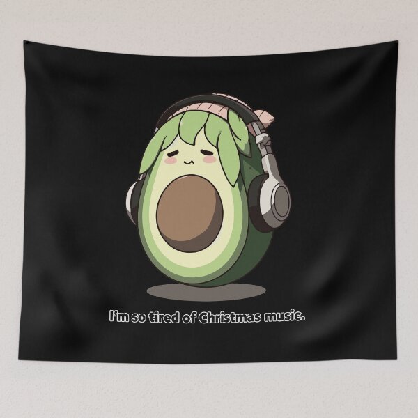 Item preview, Avocado Melody Escape - I'm so tired of Christmas music designed and sold by Lukasz Kobylka.